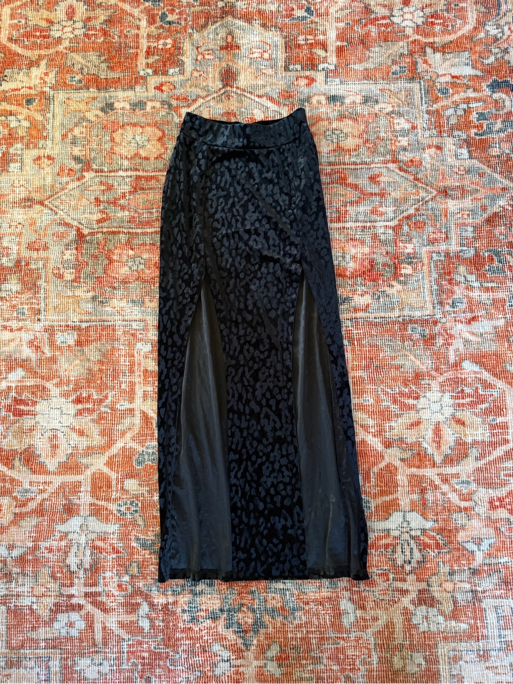 Killstar Velvet Nine Lives Skirt